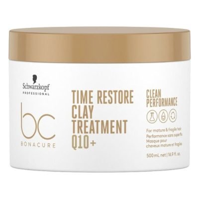 701011383XXXXXXX_600 Schwarzkopf bc Time Restore ClayTreatment Q10+ 凝時護髪膜500ml(成熟脆弱髮質)