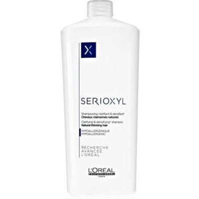 70411560XXXXXXXX_600 Loreal Serioxyl Clarifying & Densifying Shampoo Coloured Thinning Hair 1000ml