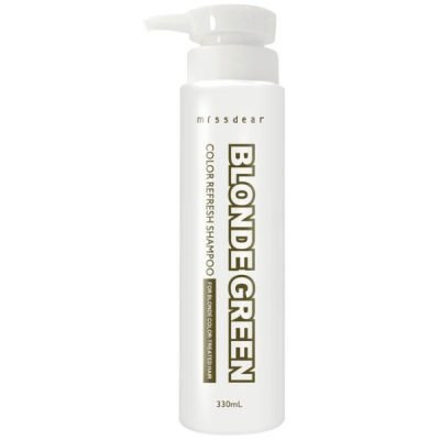 76612013XXXXXXXX_600 Missdear Blonde Green Shampoo 330ml
