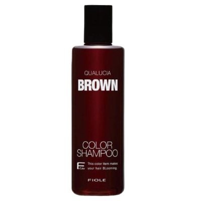 78511008XXXXXXXX_600 Fiole Qualucia Brown Color Shampoo 啡色補色洗髮水 250ml(護色/補色)